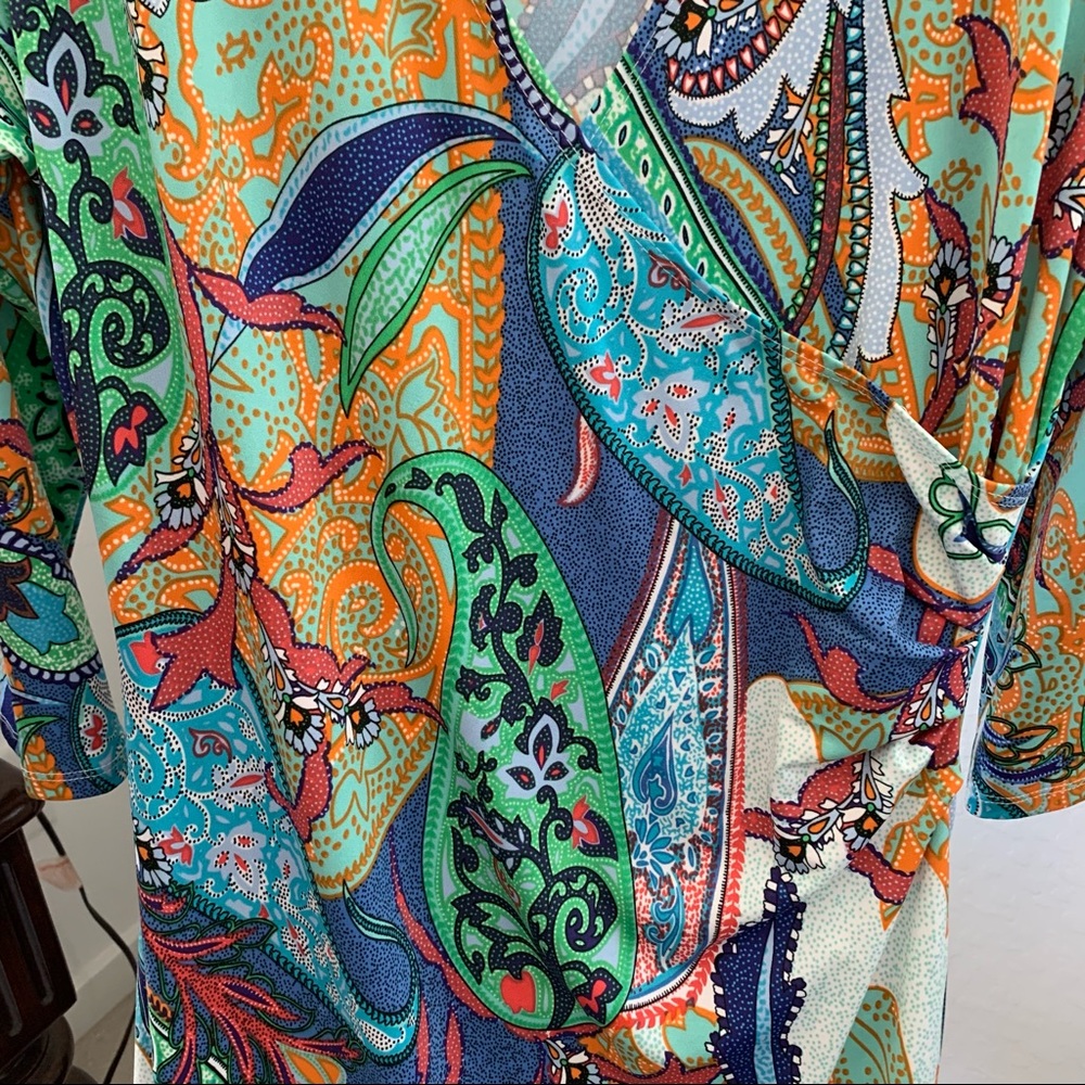 MSK Ladies Floor Length Maxi Dress M - Picture 6 of 7